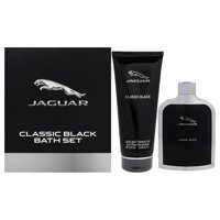 Jaguar - Classic Negro De Para - Set De Regalo Edt Spray, Gel De Baño Y Ducha