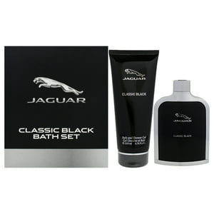 Jaguar - Classic Negro De Para Hombre - Set De Regalo Edt Spray, Gel De Baño Y Ducha