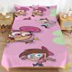 thumbnail image 1 of The Fairly Oddparents Bedding Sets Ultra Soft Skin-Friendly Duvet Cover 3 Piece, Cute Comforter Cover Bed Set for Boys Girls Kids, 1 of 5