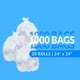 thumbnail image 2 of Bolsas de basura Reli. 6 a 10 galones transparentes para baño, 1000 bolsas, 2 of 8
