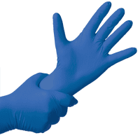 Guante De Nitrilo Azul Puro 4,0 Gr. Topsafe (100 Uds)