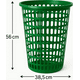 thumbnail image 2 of Canasta plástico rejillas 55l ropa, 2 of 3