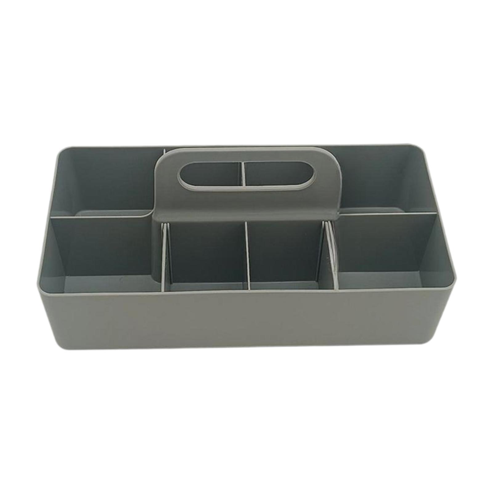 Bothyi - Caja Organizadora Apilable Y Portátil, Ideal Para Sala De Estar Y Hogar, Color Gris