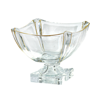 Muebles Santa Ana - Centro De Mesa Con Pie Frederick Gold