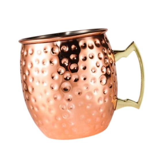 Taza Mule Decorativa Estable De Acero Inoxidable Para Regalos Únicos Cerveza Hogar