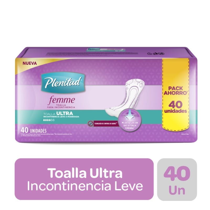 Toallas Higiénicas Plenitud Ultra