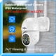 thumbnail image 2 of Cámara de seguridad Hiseeu 2K 3MP PTZ Outdoor WiFi con seguimiento automático, 2 of 7