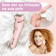 thumbnail image 2 of Afeitadora eléctrica 2 en 1 para mujeres, ideal para piernas, brazos, rostro y zona púbica. Recortadora inalámbrica para bikini con cabezal desmontable, indolora, resistente al agua IPX7, en seco y hú, 2 of 8