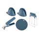 thumbnail image 2 of Juego Antiescaldaduras De Cocina Que Se Mueve Fácilmente Y Protege Las Manos, Resistente, Multiusos, Azul, 2 of 5