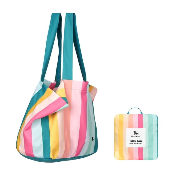 Bolsa Tote Dock & Bay Plegable Reciclada de 10 kg