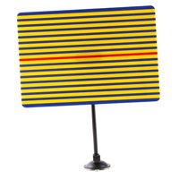 Magideal - Placa Reflectora De Abolladuras Placa De Detección De Abolladuras De Automóviles Placa De Metal Lámina Para Automóviles Eliminación De Abolladuras De