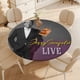 thumbnail image 4 of Seinfeld-theme Fitted Round Tablecloths Elastic Edged Table Covers Waterproof Table Cloth for Kitchen Holiday Party Tables Decor 150cm, 4 of 6
