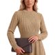 thumbnail image 5 of INSPIRE CHIC Vestido Suéter para Mujer Casual de Manga Larga Cuello Redondo Tejido de Punto Otoño Invierno Tallas Grandes XL Caqui, 5 of 6