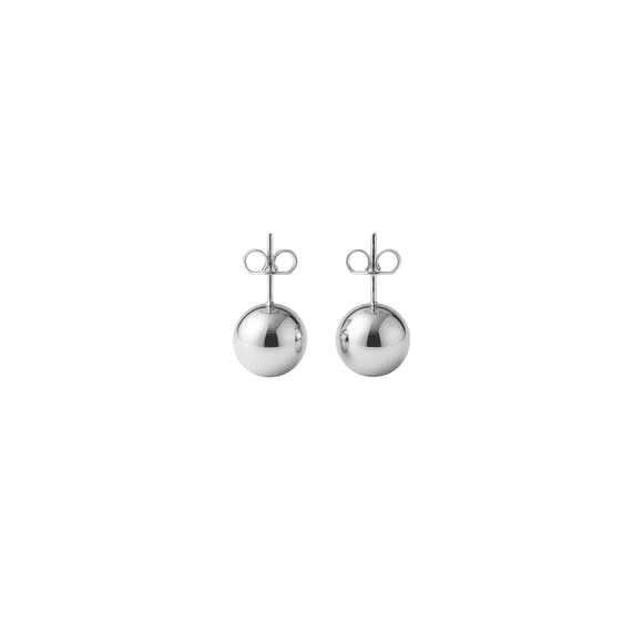 Aros Bolita Plata 925 Diámetro 5 mm