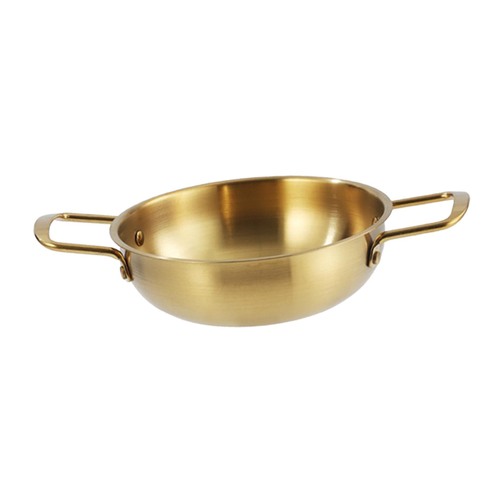 Magideal - Olla De Ramen , Olla De Fideos Instantáneos Para El Hogar, Olla De Acero Inoxidable, Utensilios De Cocina De Calentamiento Rápido, Olla De Sopa 18 Cm