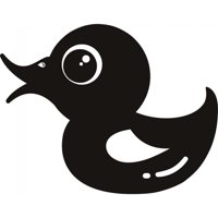 Rienda Libre Graphics - Decomural Rubber Duck Childrens Bathroom Ws-19063