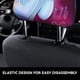 thumbnail image 4 of Cenicienta Funda Protectora Universal para Reposacabezas de Coche, Funda Elástica para Reposacabezas de Asiento de Auto, Funda de Tela Antipolvo, Accesorios de Interior 2 Piezas, 4 of 6