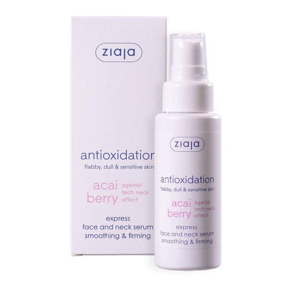 Sérum Facial y para Cuello Ziaja Acai Berry 50 ml Suavizante y Reafirmante