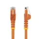 thumbnail image 2 of Cable Ethernet StarTech de 75 pies CAT6 Gigabit naranja, 2 of 4