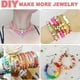 thumbnail image 3 of 7200 Pcs Clay Beads Bracelet Making Kit, Preppy Friendship Flat Polymer Beads Jewelry Making Kits With Charms And Elastic Strings,Crafts Gifts Set For Girls, 3 of 4