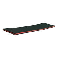 Magideal - Colchoneta Flotante De Agua, Colchón Flotante A , Almohadilla Flotante De Espuma Para Playa , Negro Rojo Negro