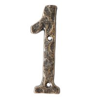 Bothyi - Número De Casa Protección Contra El Óxido Manualidades Diy Vintage Para Cartel De Jardín 1