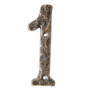 Bothyi - Número De Casa Protección Contra El Óxido Manualidades Diy Vintage Para Cartel De Jardín 1