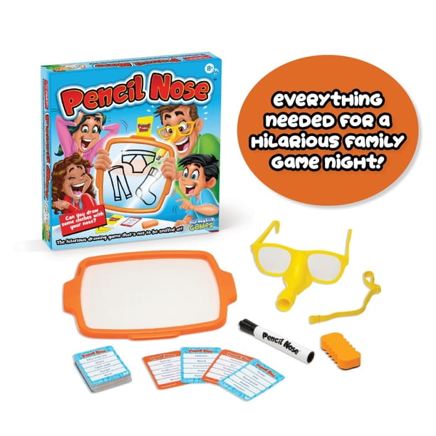 Narilápiz – Juego De Mesa Familiar Donde Dibujas Con La Nariz, Ideal Para Niños Y Niñas De 6+ Años, Risas Aseguradas