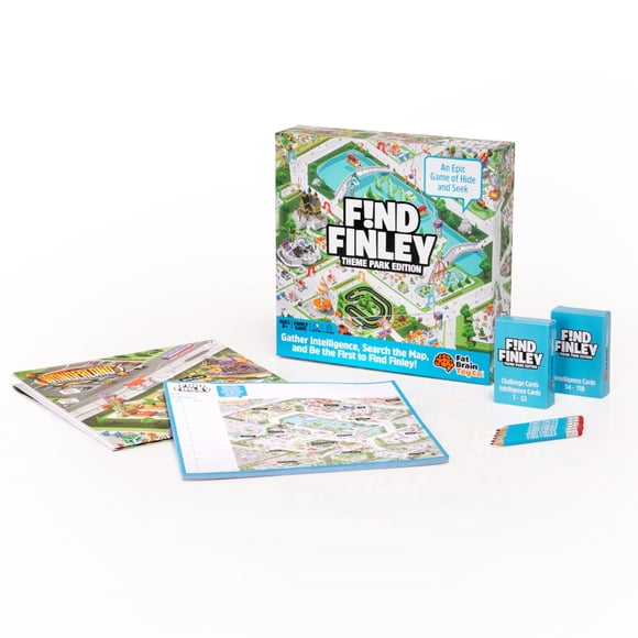 Juego de Mesa Fat Brain Toys Encuentra a Finley Deducción Edades 8-12