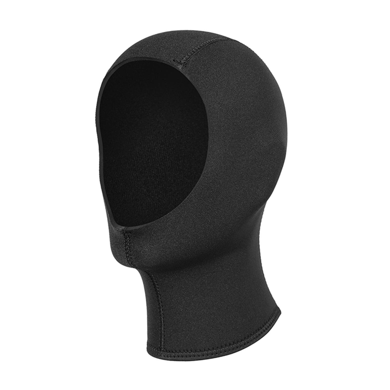 Magideal - Capucha De Traje De Neopreno De 3 Mm Cubierta De Tapa De Natación Elástica De La Tapa De Natación Elástica Caperuto De Buceo Para El Agua Kayak Canoa