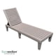 thumbnail image 2 of Reposera Sun Lounger Madera Plástica Arena Sunseeker 1 un, 2 of 14