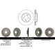 thumbnail image 2 of Disco Freno para auto Acura ILX 2013-2015 Delantero, 2 of 2