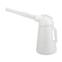 Magideal - Jarra De Aceite Con Boquilla, Dispensador De Aceite De Motor, Recipiente Medidor De Aceite Duradero A Prueba De Fugas Con Tapa Para Fluidos Automotric 3L