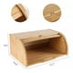 thumbnail image 2 of Caja De Pan Madera Bambu Con Tapa Enrollable Multiuso Grande, 2 of 3