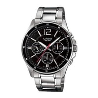 Reloj Analogo Plateado Casio Mtp-1374D-1Av
