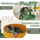 thumbnail image 3 of Rascador torre arbol gatos yute cactus hamaca escalera verde, 3 of 3