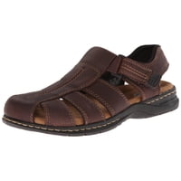 Dr.Scholl'S Shoes - Sandalias Dr. Scholl'S Gaston Para Hombre, Piel Marrón, Talla 10Us