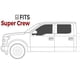 thumbnail image 5 of Estribos iBoard negros de 15 cm para Ford F-150 SuperCrew 2004-2008, 5 of 5
