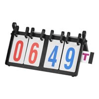 Ioensy - Marcador De Mesa Flip Score Keeper Para Juegos De Equipo De Béisbol De Deportes De Interior