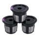 thumbnail image 2 of 3 Piezas De Tazas K Reutilizables Para Keurig K200, K300, K400, K500, Negro, 2 of 3