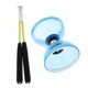thumbnail image 1 of Juggling Toys Diabolo Triple Rodamiento 12cm Con Palillos Y Cuerda Azul, 1 of 5