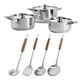 thumbnail image 1 of Set Bateria De Cocina 10 Piezas Acero Inoxidable Coc11, 1 of 5