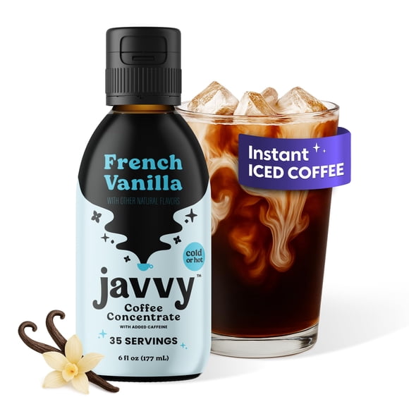 Concentrado de café Javvy French Vanilla 177 ml, 35 porciones