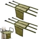 thumbnail image 1 of Reemplazo universal del asiento del soporte del árbol con bolsillo, 16 x 12 pulgadas de peso ligero del asiento del soporte del árbol de reemplazo con accesorios de caza de correa ajustable, 1 of 3