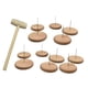 thumbnail image 3 of 12 Soportes Para Mu?ecas De Ganchillo, Autoensamblables, De Madera, Para Fieltrar, Base De 5,5 Cm., 3 of 3
