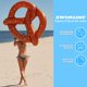 thumbnail image 3 of Asiento flotante inflable Swimline Giant Pretzel para niños, 3 of 7