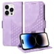 thumbnail image 4 of Carcasa FOXDOCK iPhone 14 Pro de cuero PU, diseño acolchado clásico, protección contra caídas y rayones, 4 of 5