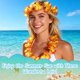 thumbnail image 5 of Guirnalda grestar 100 piezas de leis hawaianos coloridos a granel, 5 of 8