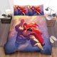thumbnail image 1 of Superman Dc Comics Character Flying Among Clouds Quilt Duvet Cover Set 3-Piece Bedding Set, 1 of 5