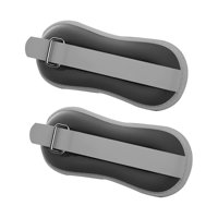 Magideal - Paquete De 2 Pesas Para Tobillos Para Hombres Y Mujeres, Muñequeras Portátiles Para Entrenamiento De Fuerza, Pesas Para Brazos Para Caminar, Aeróbicos Negro 05 Kg